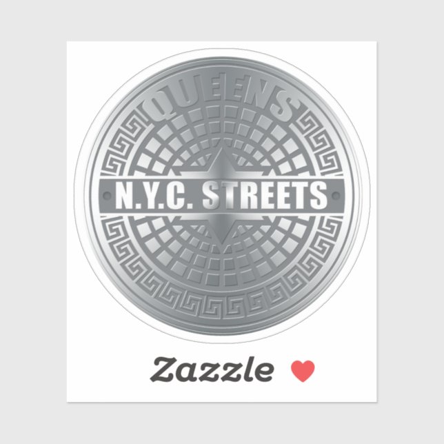 Adesivo Filas de Nova Iorque Streets (Folha)