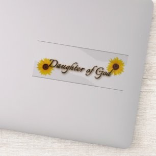 Adesivo Filha de Deus Clara