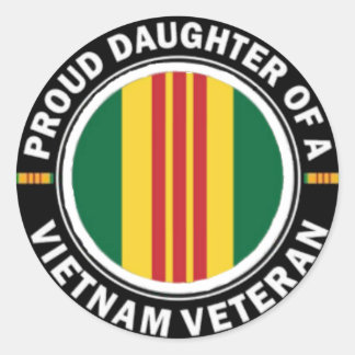 Adesivo Filha Orgulhosa de um Vet Stickers do Vietname
