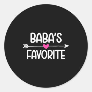 Adesivo Filho(a) Favorito(a) do Babá Engraçado(a) Eu Sou o