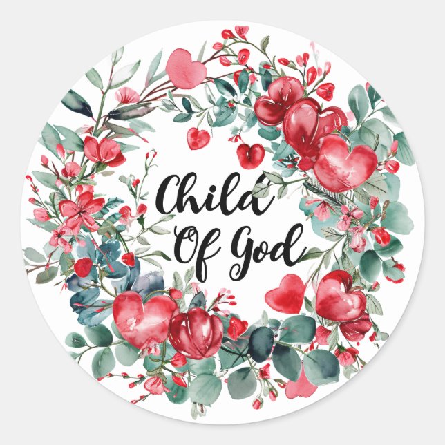 Adesivo Filho De Deus (Frente)