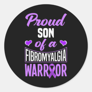 Adesivo Filho De Um Guerreiro De Fibromialgia