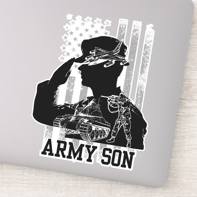 Adesivo Filho do Exército (Detalhe)