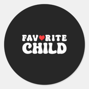Adesivo Filho Favorito Novidade Divertida _ Favorito da Ma