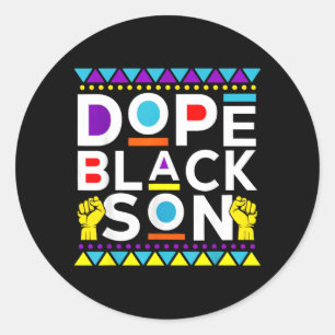 Adesivo Filho Negro Dope Orgulho Afro Família Correspondên