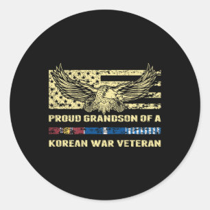 Adesivo Filho Orgulhoso De Um Ve Militar De Guerra Coreano