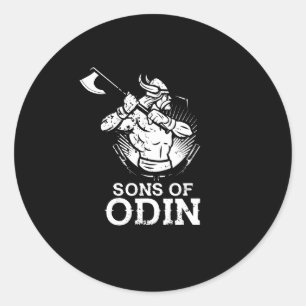 Adesivo Filhos incríveis de Odin Norse Vikings