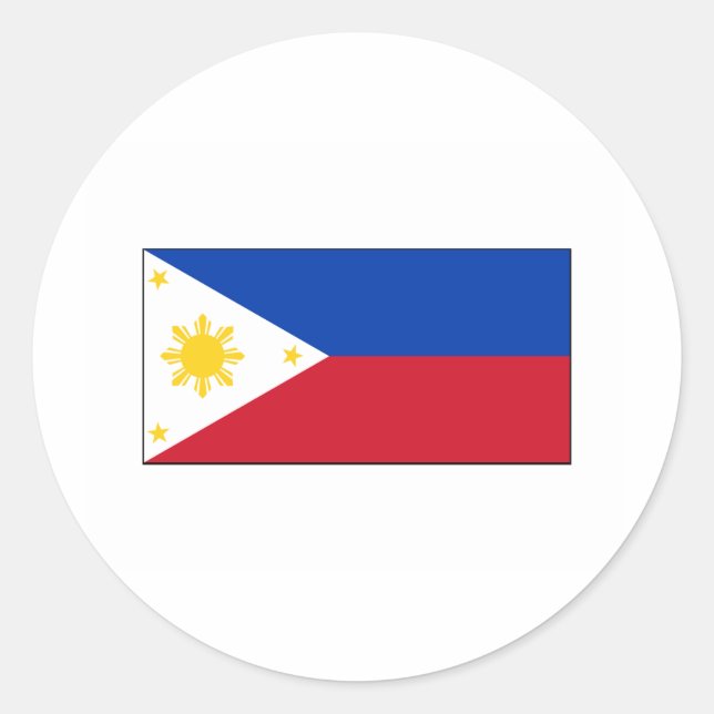Adesivo Filipinas EMBANDEIRAM o International (Frente)