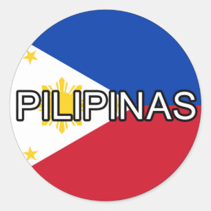 Adesivo Filipinas Pilipinas Euro Sticker