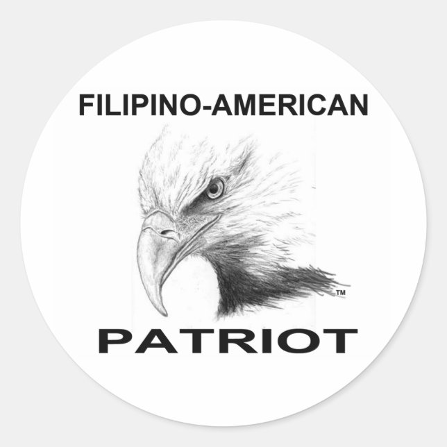 Adesivo Filipino-americano (Frente)