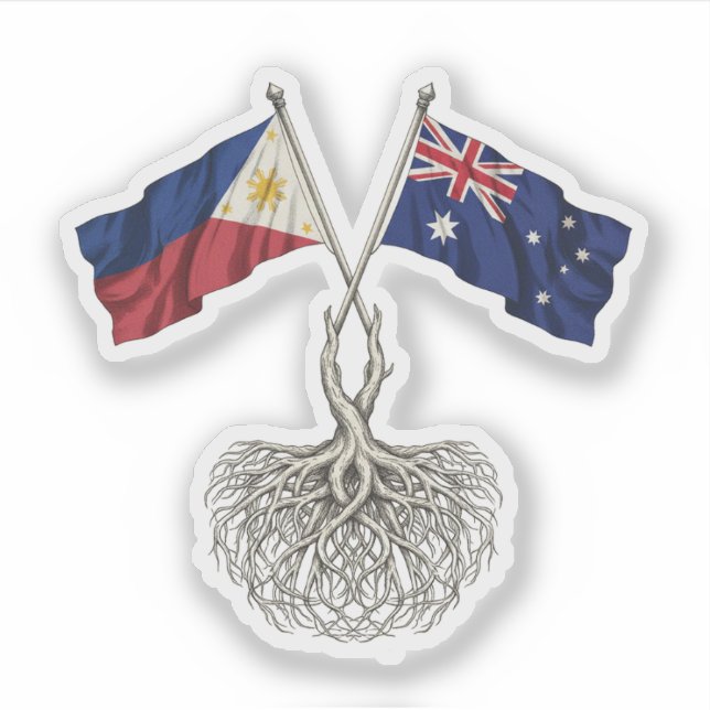 Adesivo Filipino-Australiano (Frente)