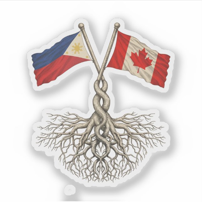 Adesivo Filipino-Canadense (Frente)