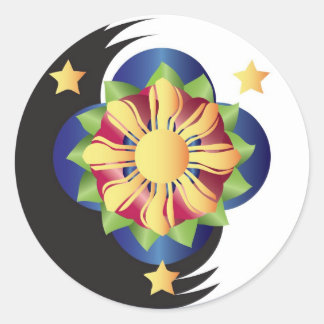 Adesivo Filipino Lotus Flower Mandala