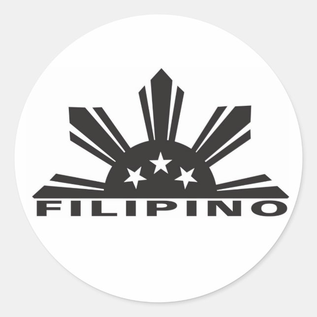 Adesivo Filipino Pinoy Pride (Frente)