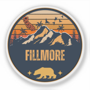 Adesivo Fillmore, Califórnia
