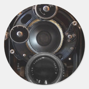 Adesivo Filme de Lente Vintage com Fotografia de Câmera An