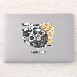 Adesivo Filme de nome personalizado