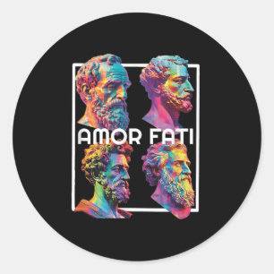 Adesivo Filosofia do Moderno Estoicismo Antigo Grego Stoic