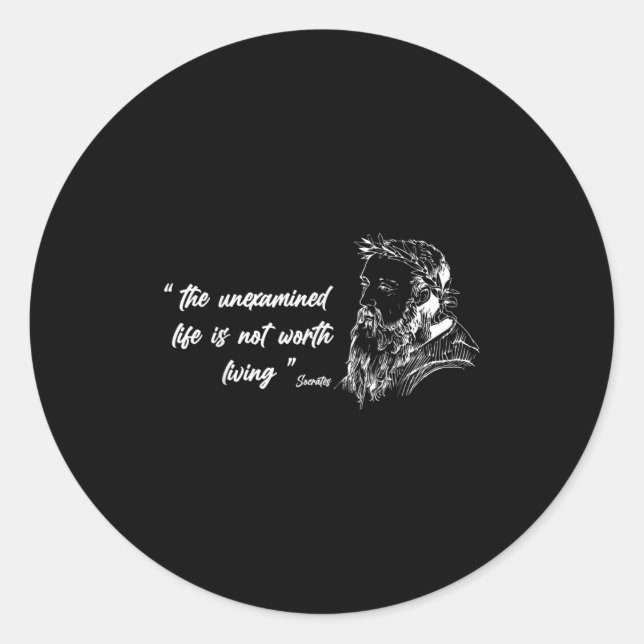 Adesivo Filosofia, famosos ícones, citações filosóficas, a (Frente)