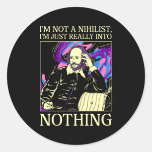 Adesivo Filósofo Católico Não Sou Uma Teoria Niilista
