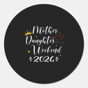 Adesivo Fim de semana mãe e filha 2026 viagem de meninas c