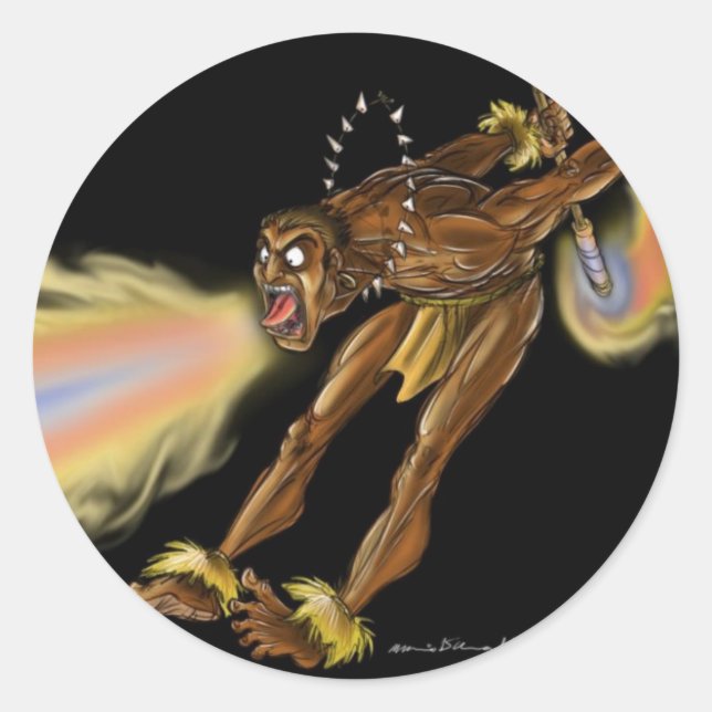 Adesivo final da cor Kauai Hot Mouth (Frente)