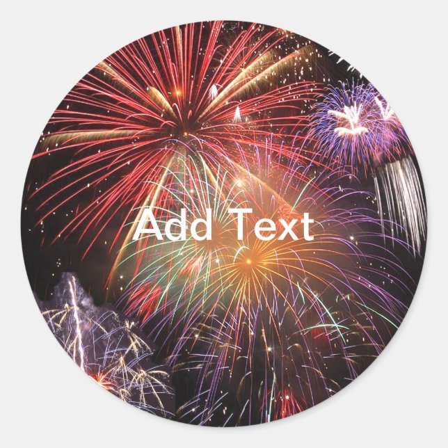Adesivo Finalidade do Fireworks (Frente)