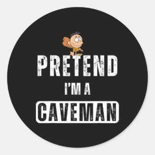 Adesivo Finalidade Engraçada, sou uma fantasia de cavaleir