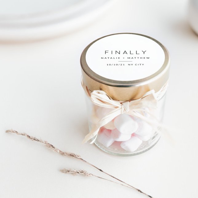 Adesivo Finalmente, salve a data (Criador carregado)