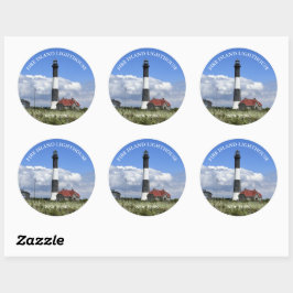 Adesivo Fio de Luz da Ilha de Fogo, Stickers da Ronda de N