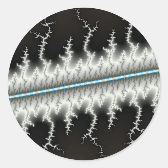 Adesivo Fio elétrico - Fractal (Frente)