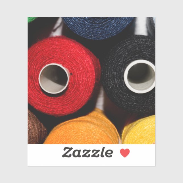 Adesivo Fios Coloridos (Folha)