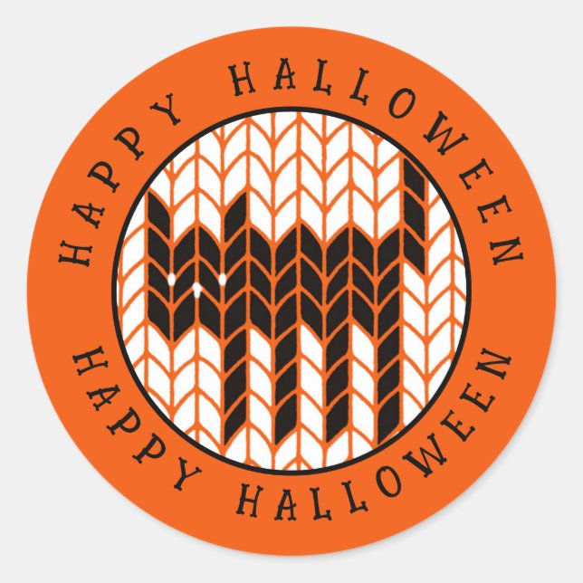 Adesivo Fios de Envelope Redondos II NEGROS KNIT-KNIT (Frente)