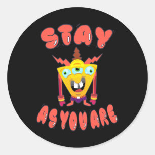 Adesivo Fique como você está