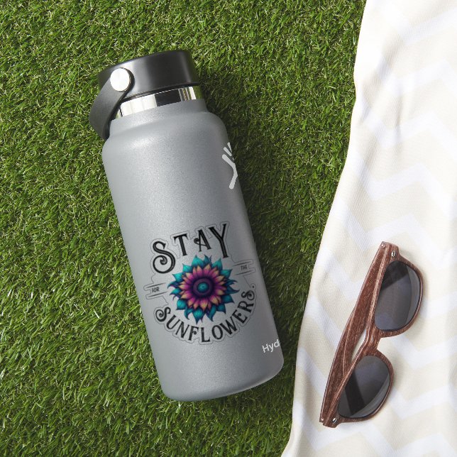 Adesivo Fique pelos Girassóis (HydroFlask Insitu)