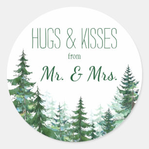 Adesivo Fir Tree Obrigado Stickers