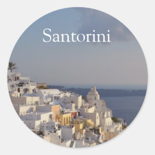 Adesivo Fira Santorini Stickers