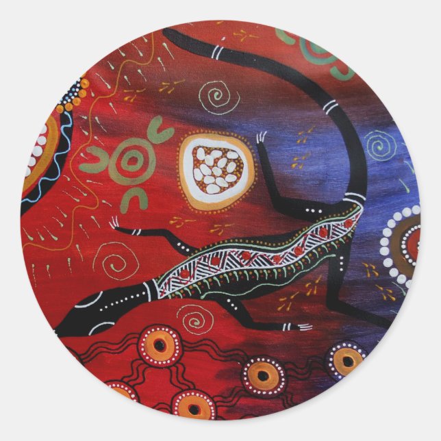 Adesivo Fire Goanna Dreaming (Frente)