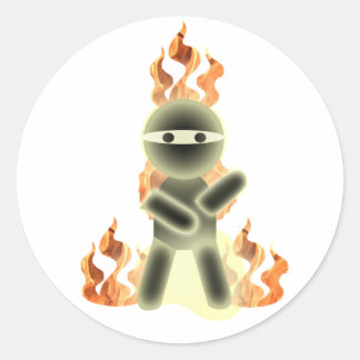 Adesivo Fire Ninja (por lil kolohe Nick)