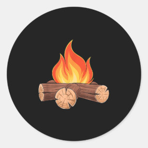 Adesivo Fire Smores, acampamento de fuselagem