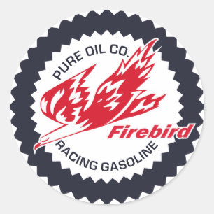 Adesivo Firebird puro que compete o sinal do vintage da