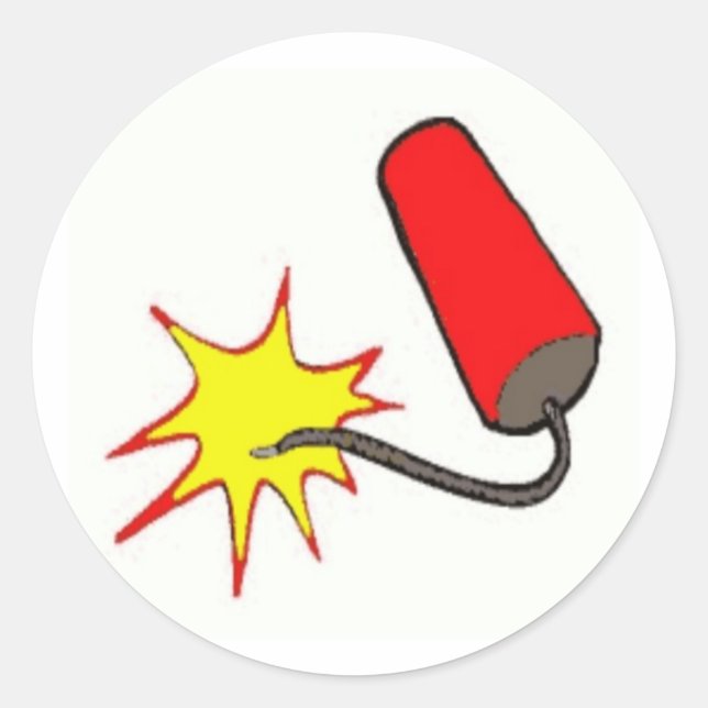 Adesivo Firecracker de 4 de julho (Frente)