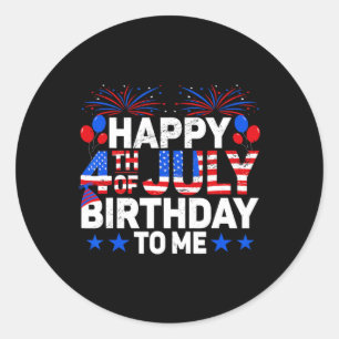 Adesivo Firecracker Fireworks Usa Flag Happy 4 De Julho B