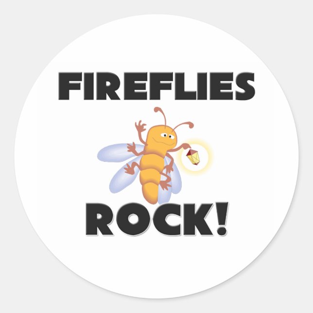 Adesivo Fireflies Rock (Frente)