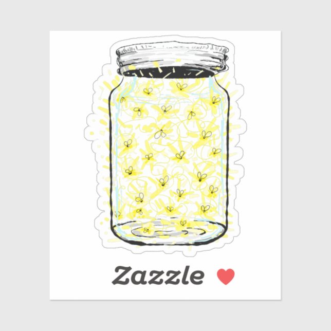 Adesivo Firefly Frenzy (Folha)