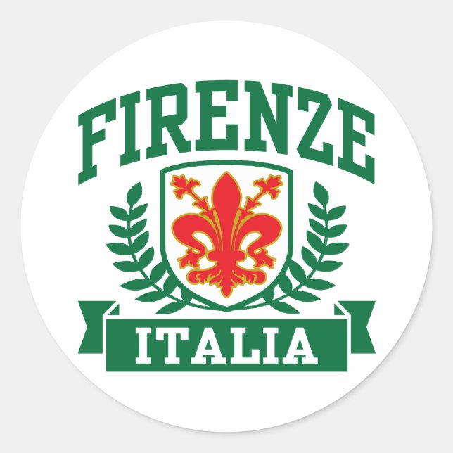 Adesivo Firenze Italia (Frente)
