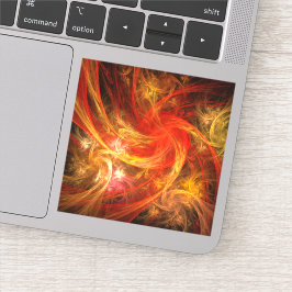 Adesivo Firestorm Nova Abstrato Art