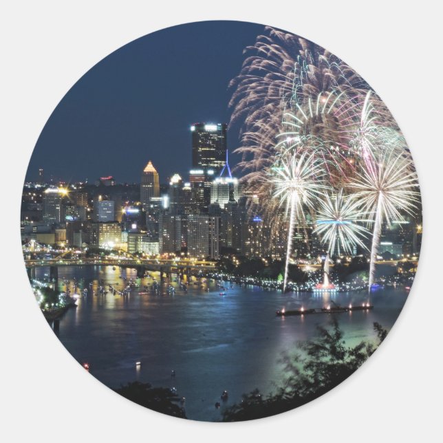 Adesivo Fireworks de Pittsburgh (Frente)