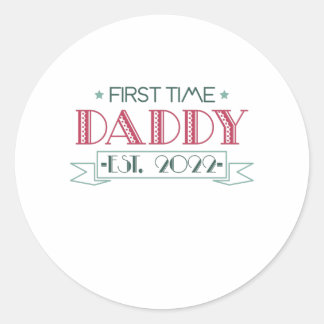 Adesivo First Time Dad 2022