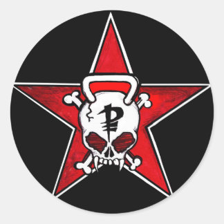 Adesivo Fishers Red Star Stickers